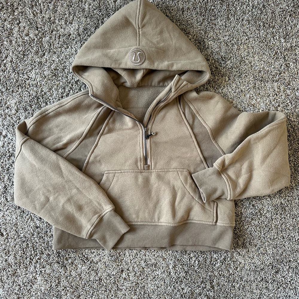 lululemon athletica Tan Hoodie